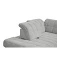 ECKSOFA  in Webstoff Grau  216/302 cm  - Schwarz/Grau, Design, Holz/Textil (216/302cm) - Xora