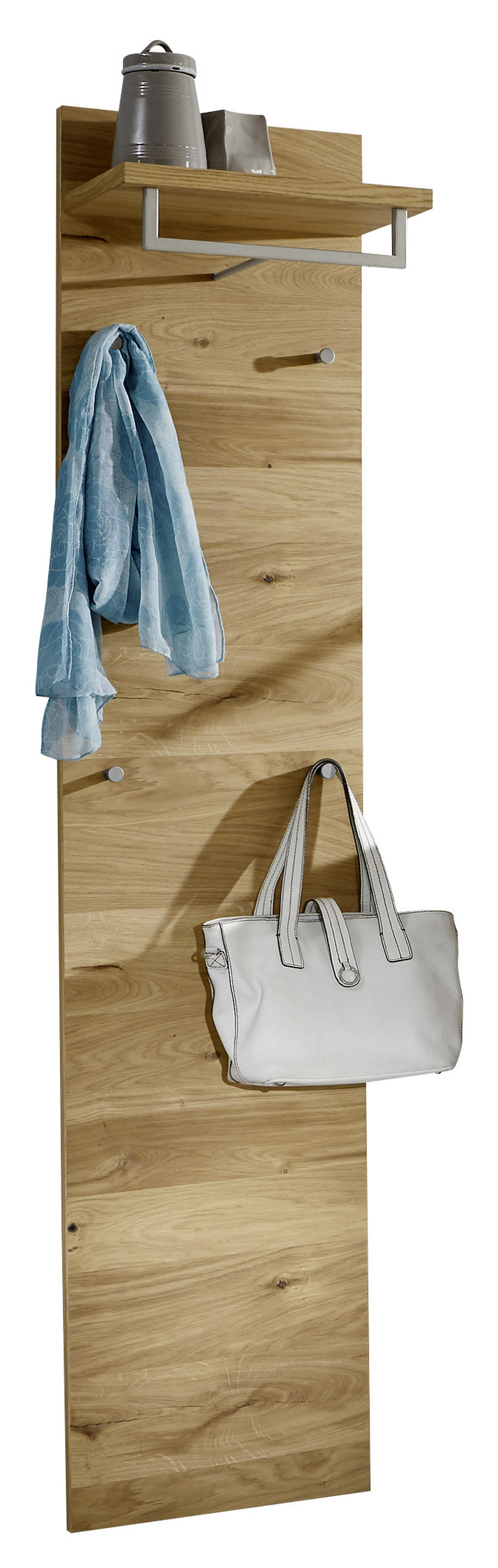 GARDEROBENPANEEL  in 42/183/27 cm  - Eichefarben, Design, Holz (42/183/27cm) - Novel