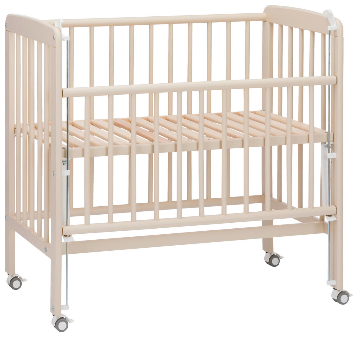 BEISTELLBETT  95/51/91 cm  - Champagner, Basics, Holz (95/51/91cm) - My Baby Lou