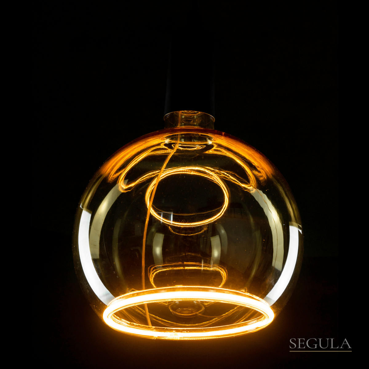 LED-FILAMENT-LEUCHTMITTEL E27 4 W 300 lm  - Goldfarben, Basics, Glas (23/23cm)