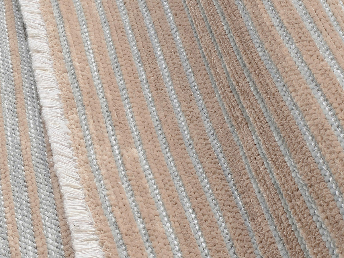 FLACHWEBETEPPICH 140/200 cm Grau, Beige  - Beige/Grau, Design, Textil (140/200cm) - Novel