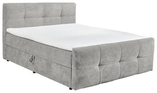 BOXBETT 180/200 cm  in Schlammfarben  - Schlammfarben, MODERN, Kunststoff/Textil (180/200cm) - MID.YOU
