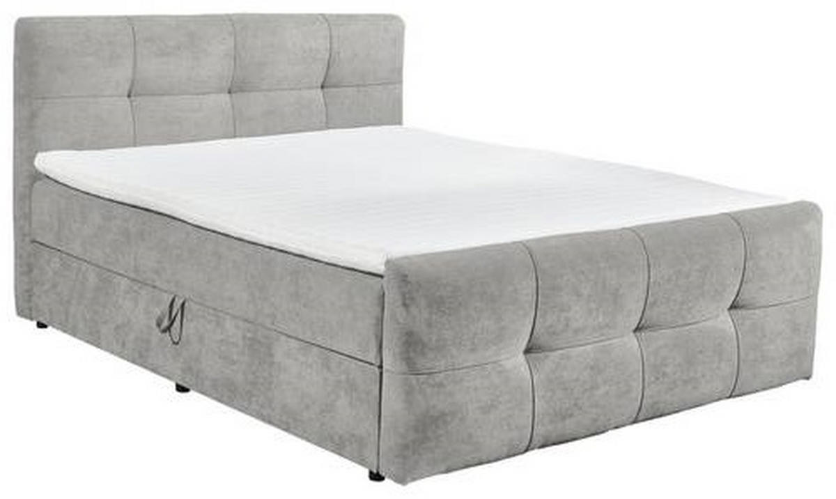 BOXBETT 180/200 cm  in Schlammfarben  - Schlammfarben, Modern, Holzwerkstoff/Kunststoff (180/200cm) - MID.YOU