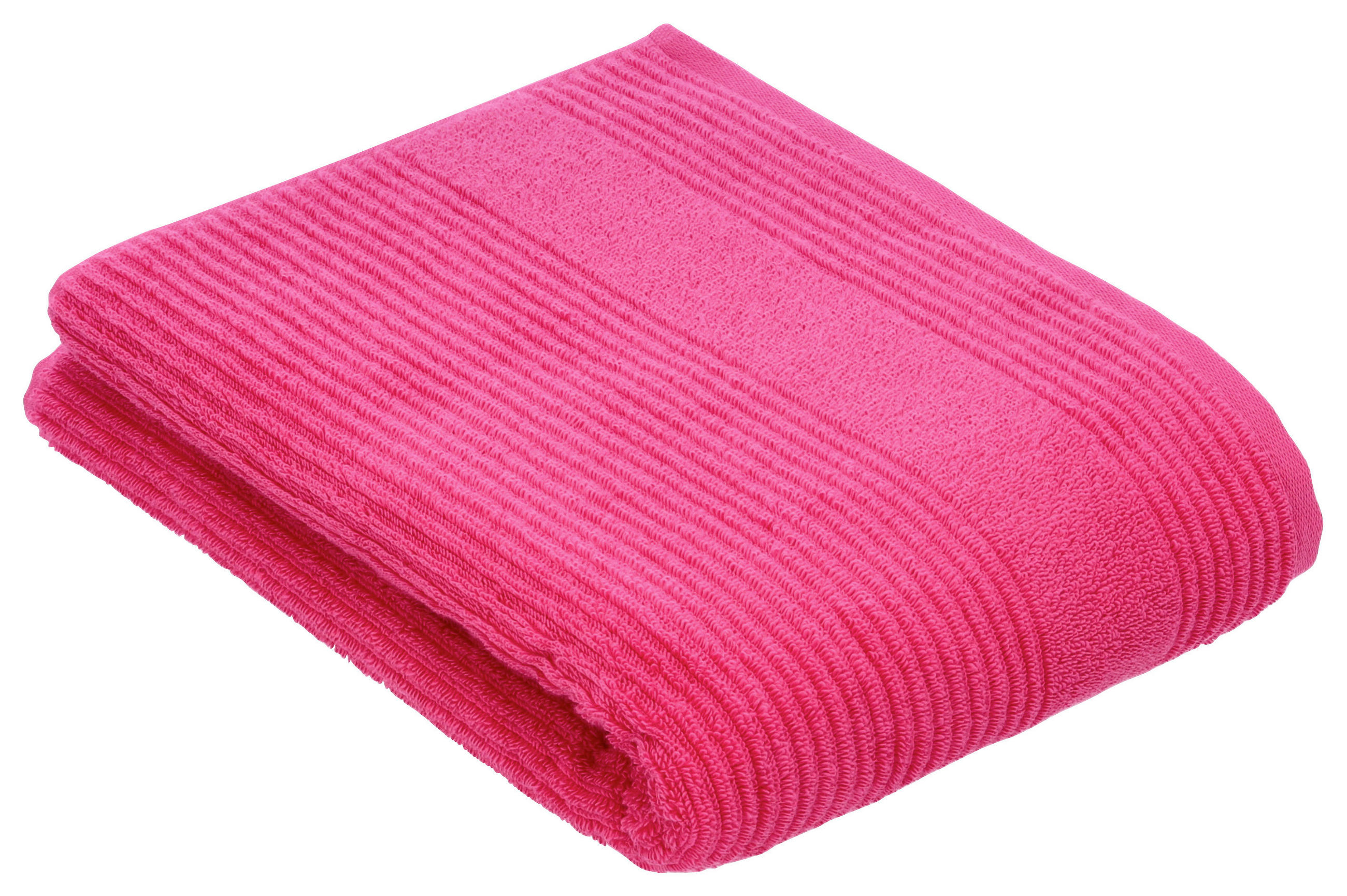 DUSCHTUCH 67/140 cm Tomorrow  - Rot, Basics, Textil (67/140cm) - Vossen
