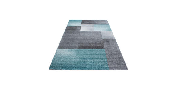 WEBTEPPICH 140/200 cm Lucca  - Blau, Trend, Textil (140/200cm) - Novel