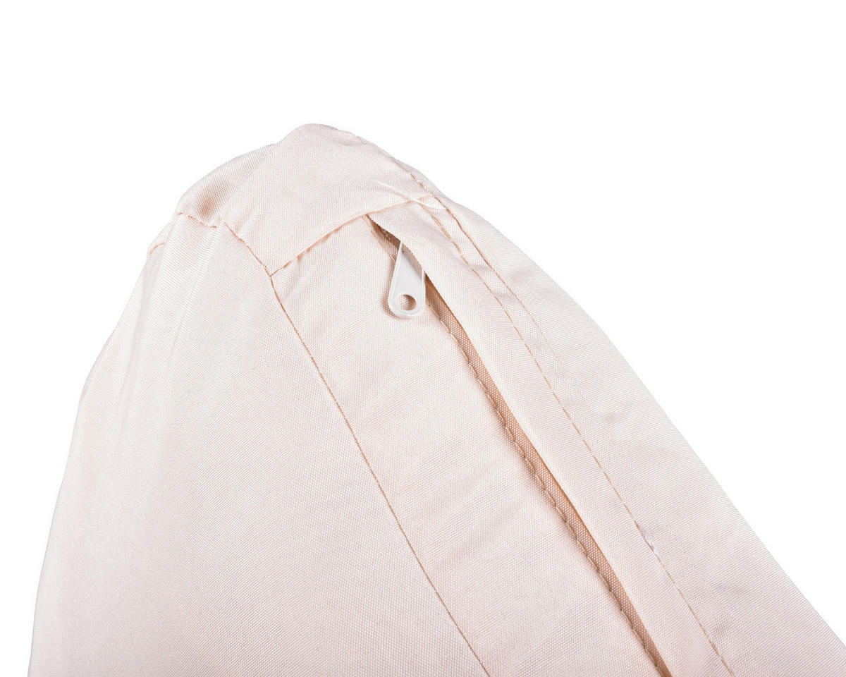 LOUNGESESSEL Anthrazit, Grau, Beige Stahl  - Anthrazit/Beige, Basics, Kunststoff/Textil (91/152/77cm) - Gardenson