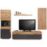 WOHNWAND Wildeiche furniert, massiv, mehrschichtige Massivholzplatte (Tischlerplatte) Eichefarben, Grau - Eichefarben/Grau, Design, Glas/Holz (308/212/55cm) - Voglauer WOHNWAND Wildeiche furniert, massiv, mehrschichtige Massivholzplatte (Tischlerplatte) Eichefarben, Grau - Eichefarben/Grau, Design, Glas/Holz (308/212/55cm) - Voglauer