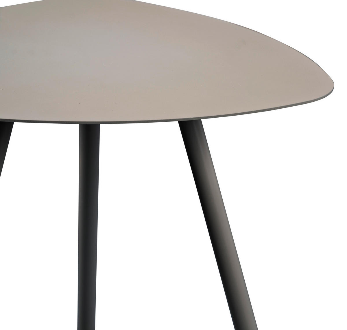 BEISTELLTISCH 50/50/50 cm Grau  - Grau, Design, Metall (50/50/50cm) - Xora