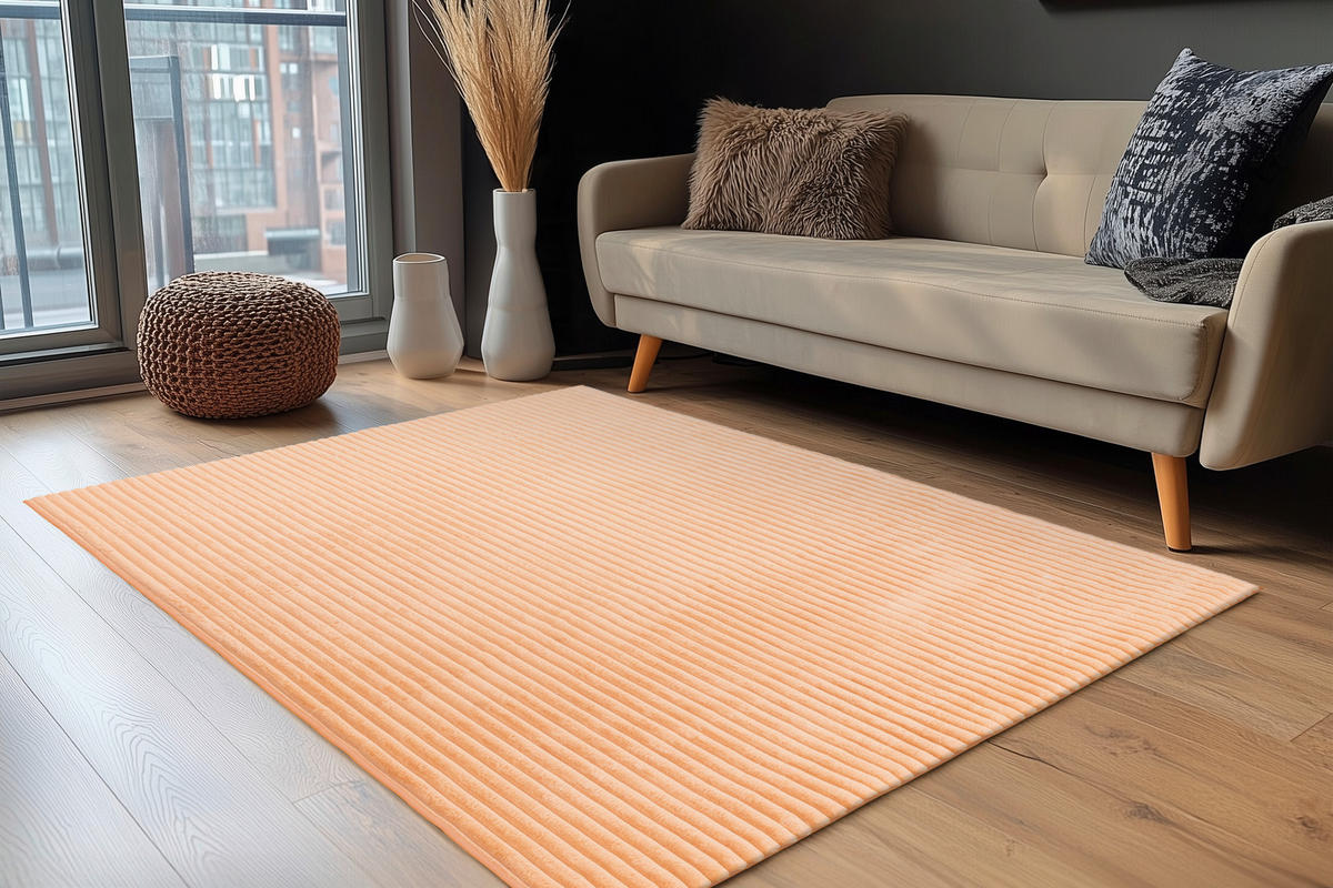 SZŐNYEG   - sárgabarack, Trend, textil (120/170cm)