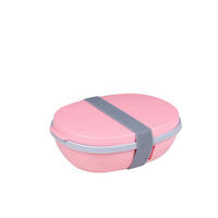 Lunchbox 1,4 l  - Hellrosa, Basics, Kunststoff (22,5/17,5/7,5cm) - Mepal