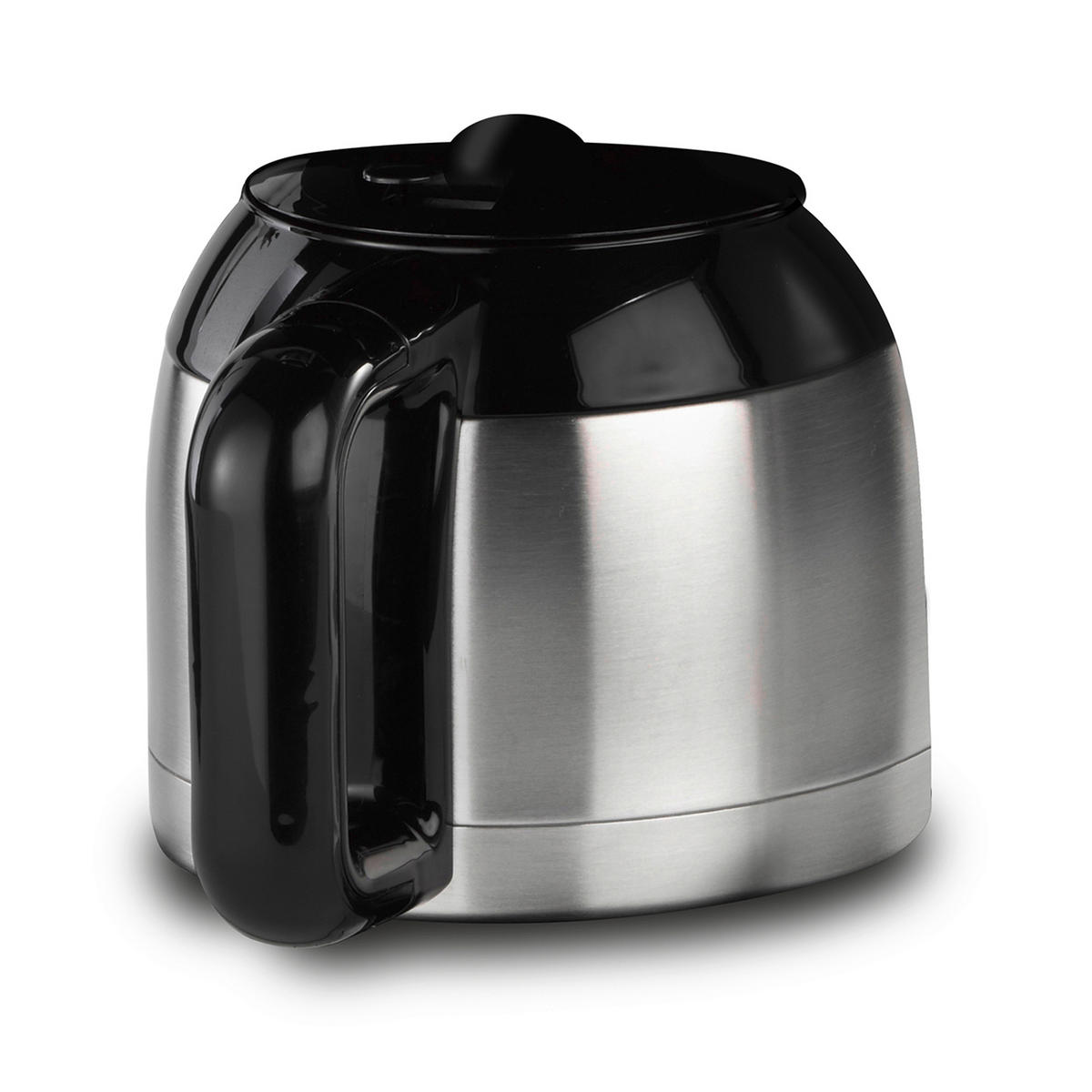 THERMO-KAFFEEMASCHINE Taste & Style  - Silberfarben/Schwarz, Basics, Glas (17/32,5/24,5cm) - CASO Design