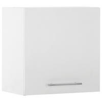 AUFSATZSCHRANK 50/50/31 cm  in  - Chromfarben/Weiß, Design, Holzwerkstoff/Metall (50/50/31cm)