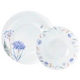 TAFELSERVICE Fiore 12-teilig  - Multicolor, Trend, Keramik - Novel