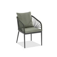 GARTENSESSEL - Anthrazit/Grün, Design, Textil/Metall (56/87/63cm)