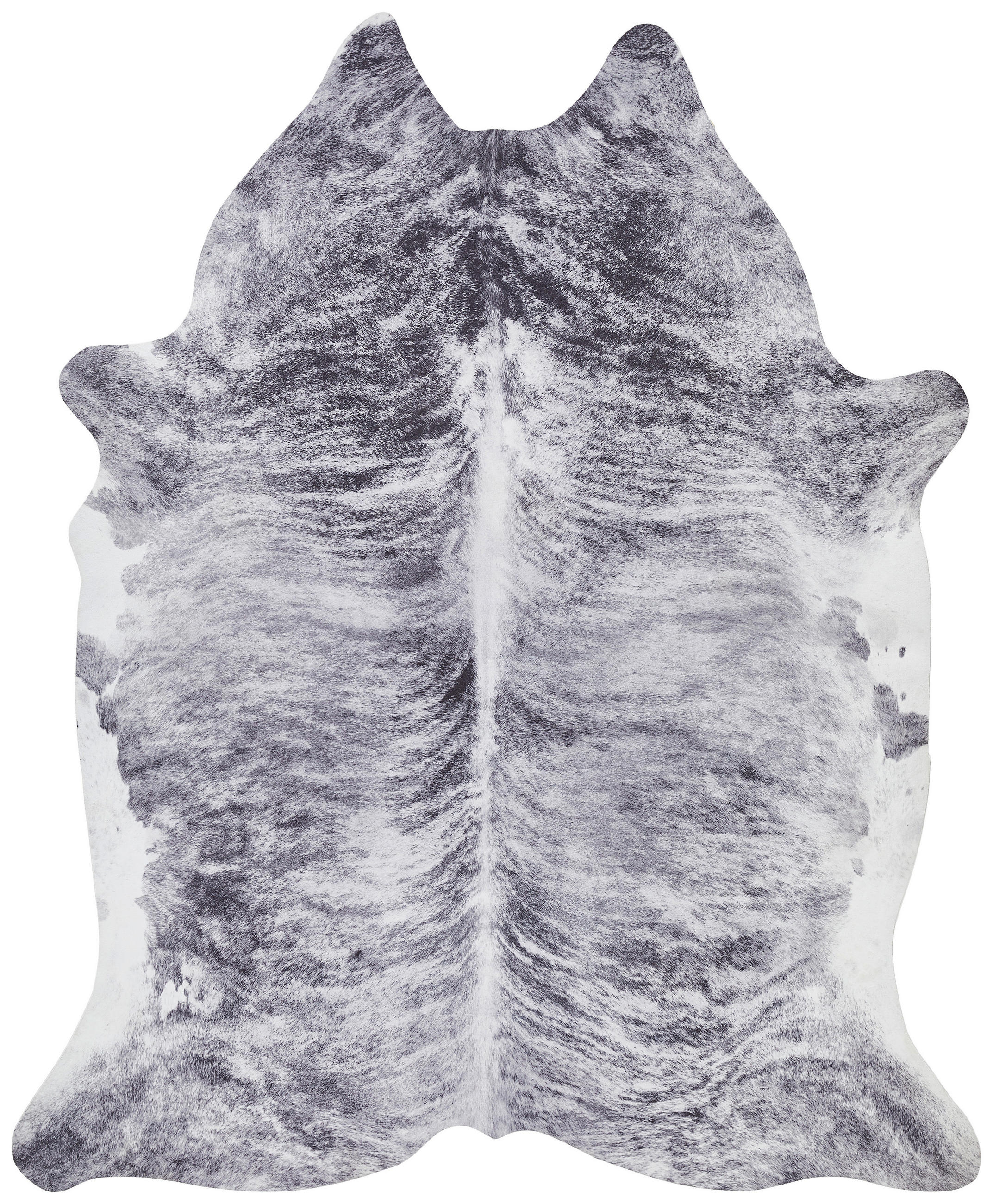 KUNSTFELL 125/155 cm Dallas  - Dunkelgrau/Hellgrau, LIFESTYLE, Textil (125/155cm) - Novel