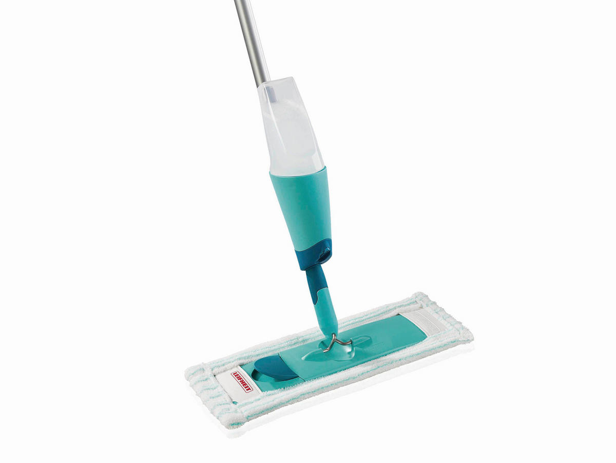 Bodenwischer Easyspray XLMicro  - Weiß, Basics, Kunststoff/Textil (42cm) - Leifheit