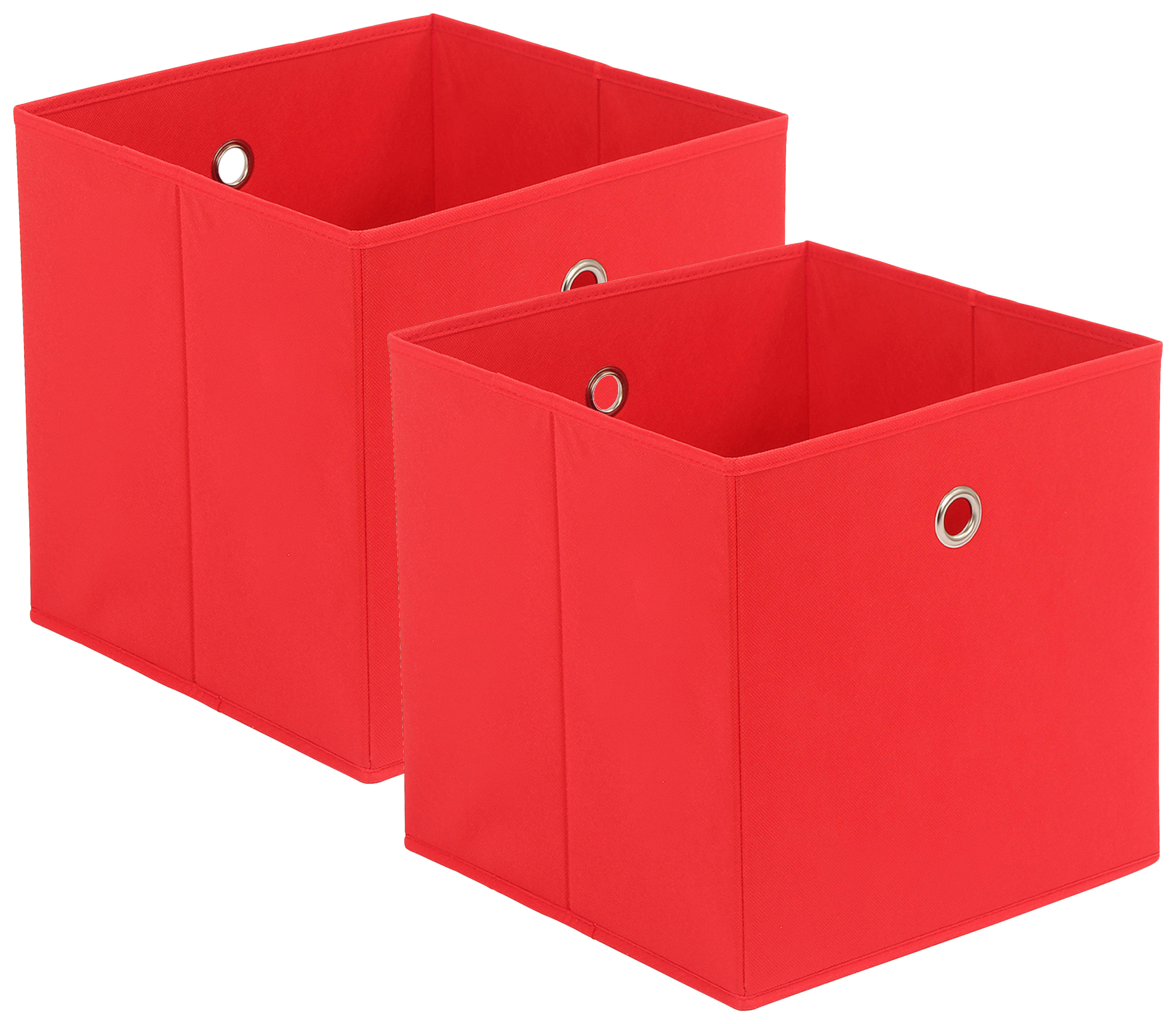 Aufbewahrungsboxen Rot (10)