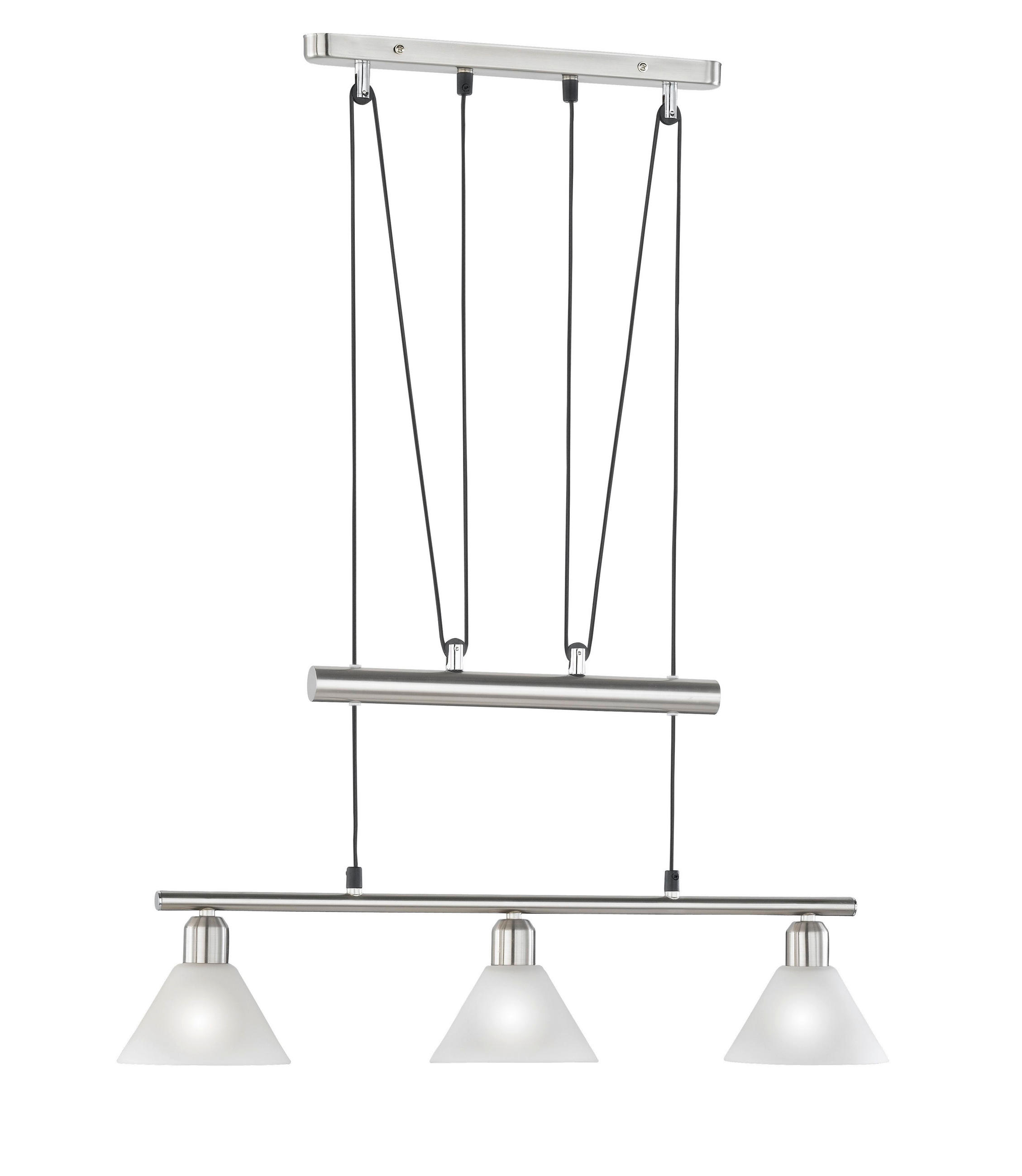 HÄNGELEUCHTE 66/180/14 cm  - Chromfarben, KONVENTIONELL, Metall (66/180/14cm)