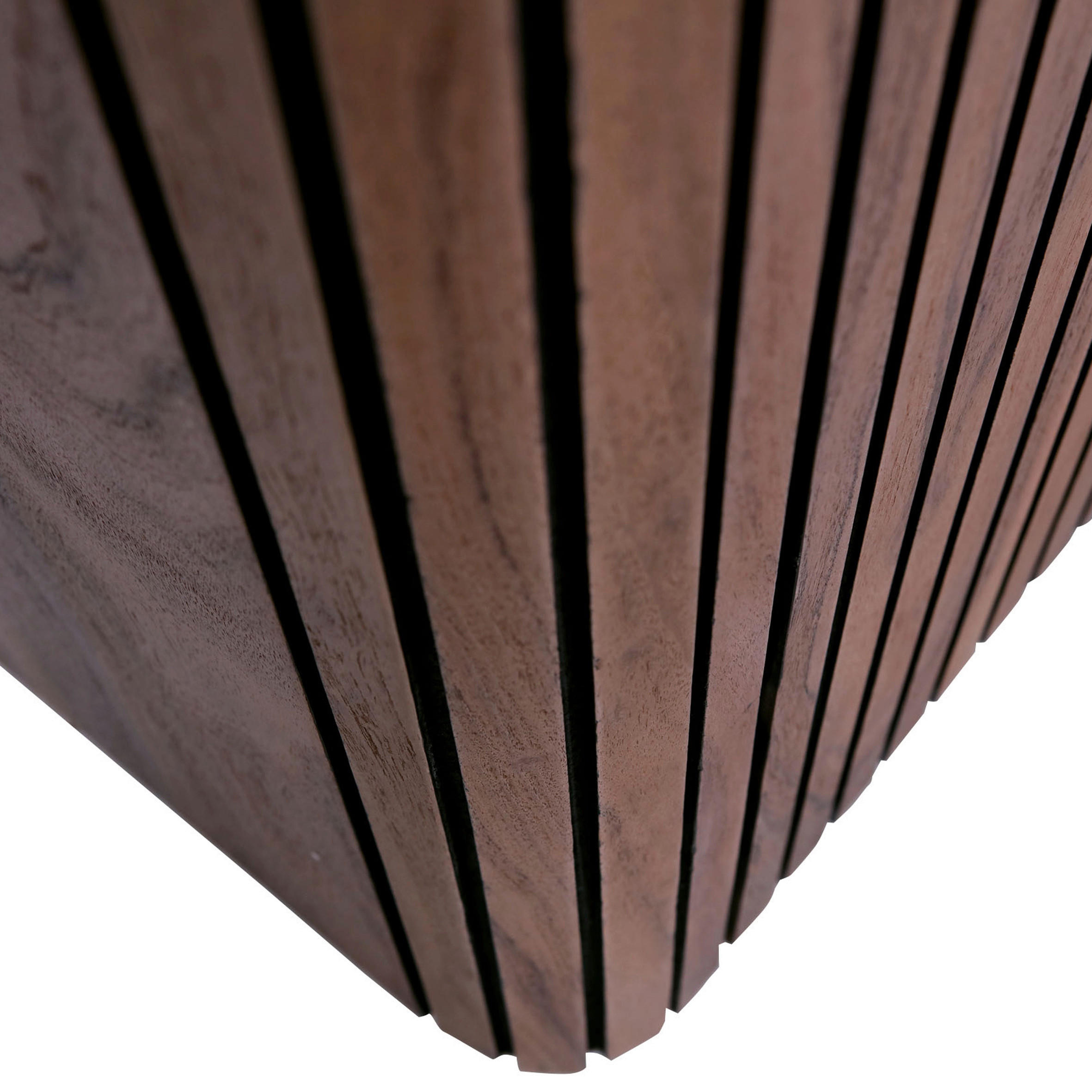 HIGHBOARD  in 90/120/42 cm  - Schwarz/Naturfarben, LIFESTYLE, Glas/Holzwerkstoff (90/120/42cm) - Landscape