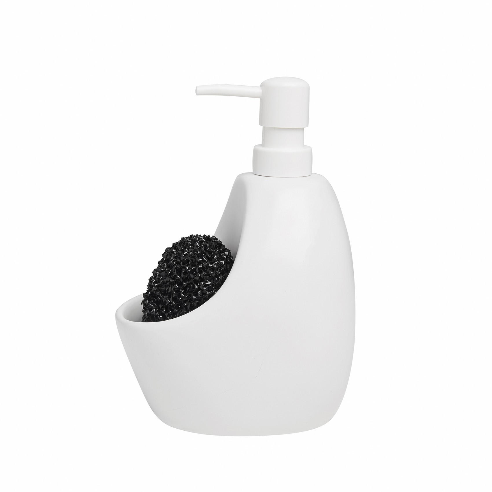DOZATOR SRED. ZA PRANJE POSUĐ 13/11/21 cm - bijela, Basics, keramika (13/11/21cm) - Umbra
