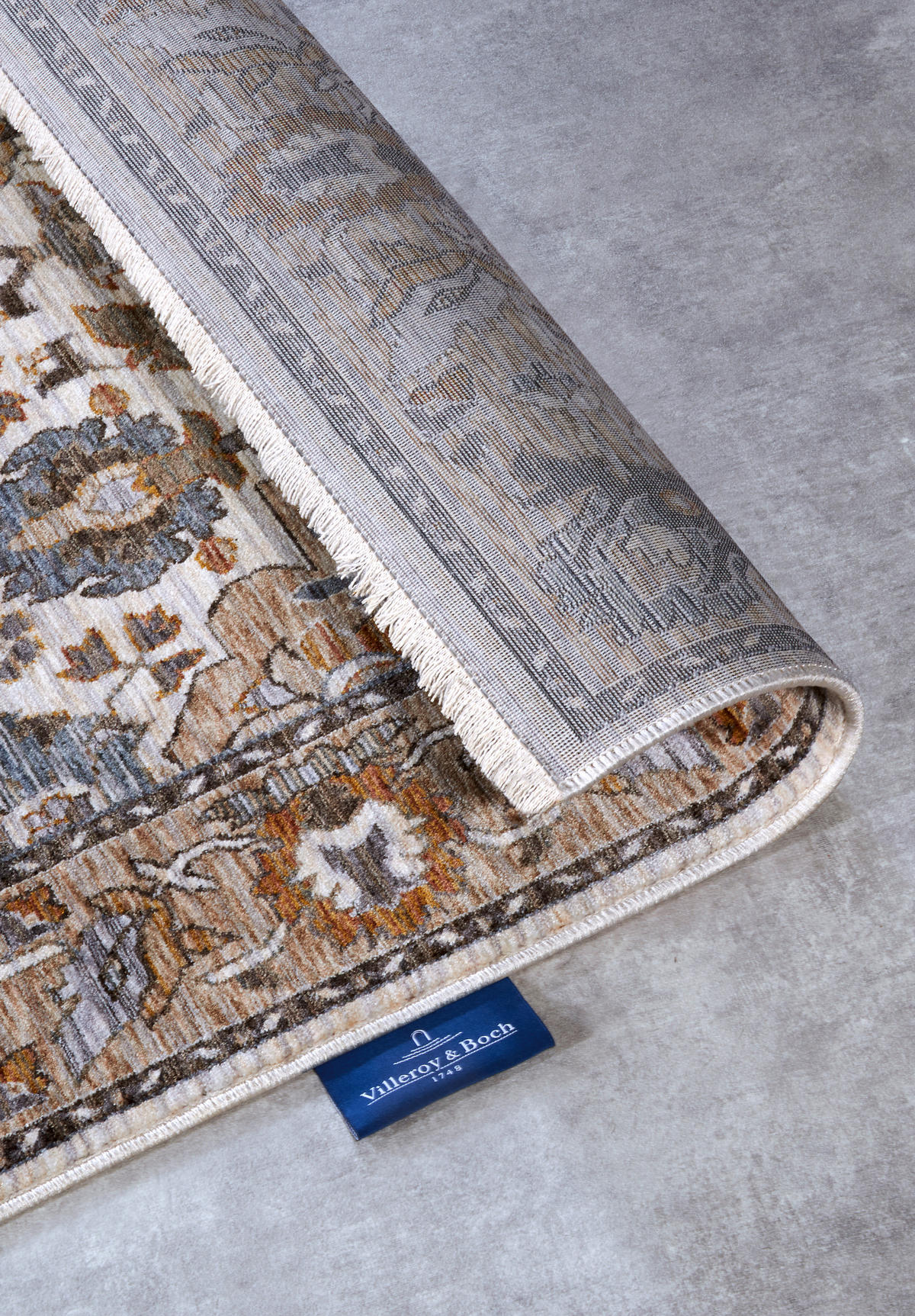 FLACHWEBETEPPICH 160/225 cm Kollektion 1871 Creme, Multicolor  - Multicolor/Creme, Design, Kunststoff (160/225cm) - Villeroy & Boch