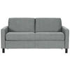 SCHLAFSOFA Webstoff Grau ,[ ]}Fussart wählbar, Stoffauswahl, Armteilvarianten  - Schwarz/Grau, Design, Holz/Textil (184/92/102cm) - Venda