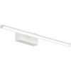 BADEZIMMER-WANDLEUCHTE 50/9,5/5,5 cm   - Weiß, Basics, Kunststoff/Metall (50/9,5/5,5cm) - Fabas Luce
