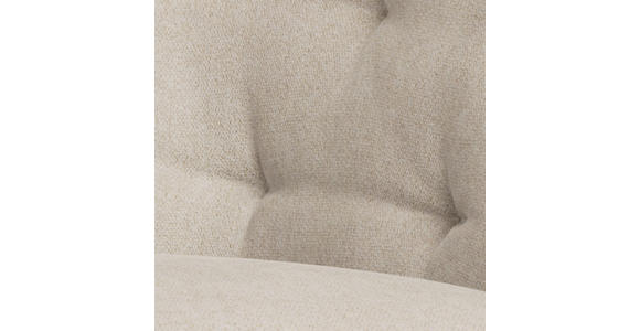 CHESTERFIELD-SESSEL Flachgewebe Beige  - Eichefarben/Beige, Trend, Holz/Textil (97/79/84cm) - Ambia Home