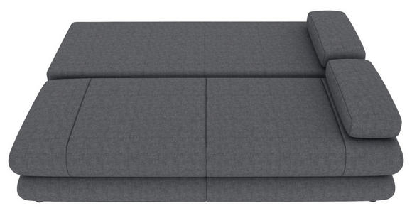 SCHLAFSOFA  in Mikrofaser Dunkelgrau  - Dunkelgrau/Schwarz, KONVENTIONELL, Kunststoff/Textil (212/93/90cm) - Carryhome
