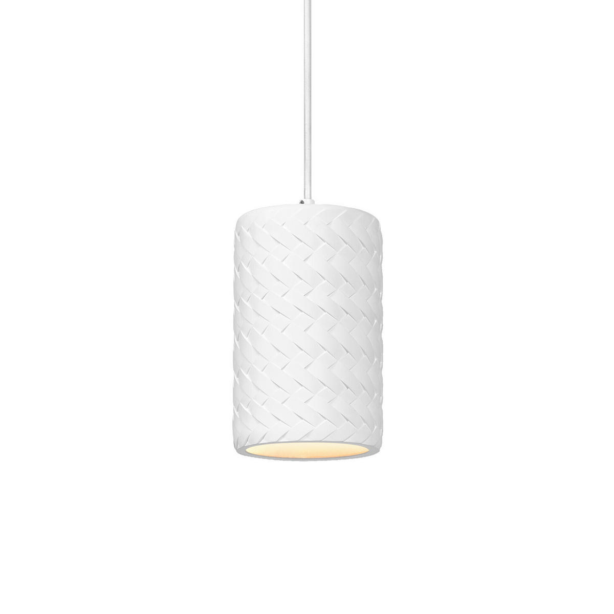 HÄNGELEUCHTE 14/128 cm  - Weiß, Basics, Stein/Metall (14/128cm) - Osram