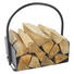 Holzkorb - Schwarz, KONVENTIONELL, Metall (42/30/45cm) - Ambia Home Holzkorb - Schwarz, KONVENTIONELL, Metall (42/30/45cm) - Ambia Home
