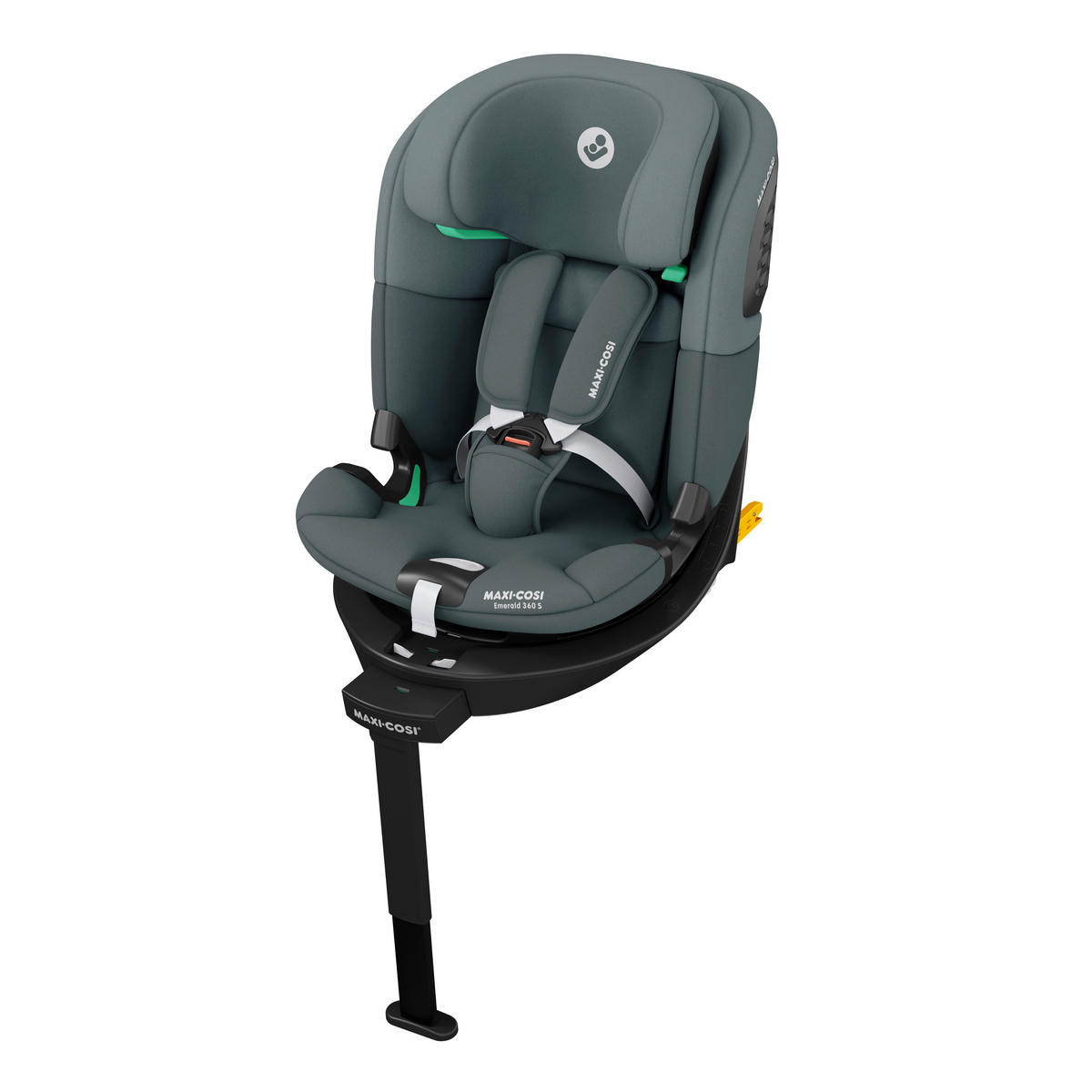 REBOARDER-KINDERSITZ Emerald S  - Grau, Basics, Kunststoff/Textil (44,2/59/61cm) - Maxi-Cosi