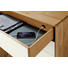 WOHNWAND Wildeiche massiv Eichefarben, Weiß - Eichefarben/Weiß, Design, Glas/Holz (308,6/190,5/46,5cm) - Valnatura WOHNWAND Wildeiche massiv Eichefarben, Weiß - Eichefarben/Weiß, Design, Glas/Holz (308,6/190,5/46,5cm) - Valnatura