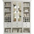 BÜCHERWAND in 195/226/46 cm Weiß - Schwarz/Weiß, LIFESTYLE, Glas/Holz (195/226/46cm) BÜCHERWAND in 195/226/46 cm Weiß - Schwarz/Weiß, LIFESTYLE, Glas/Holz (195/226/46cm)