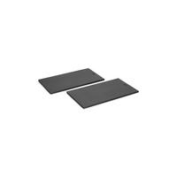 SCHNEIDEBRETT Cut & Serve  - Dunkelgrau/Anthrazit, Basics (27/15/0,7cm) - WOLL