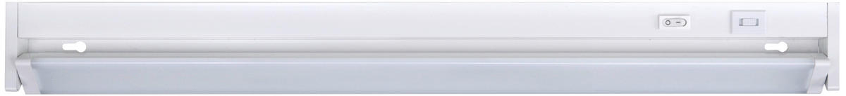 LICHTLEISTE 85,6/2,4/6,1 cm   - Weiß, Basics, Kunststoff (85,6/2,4/6,1cm)