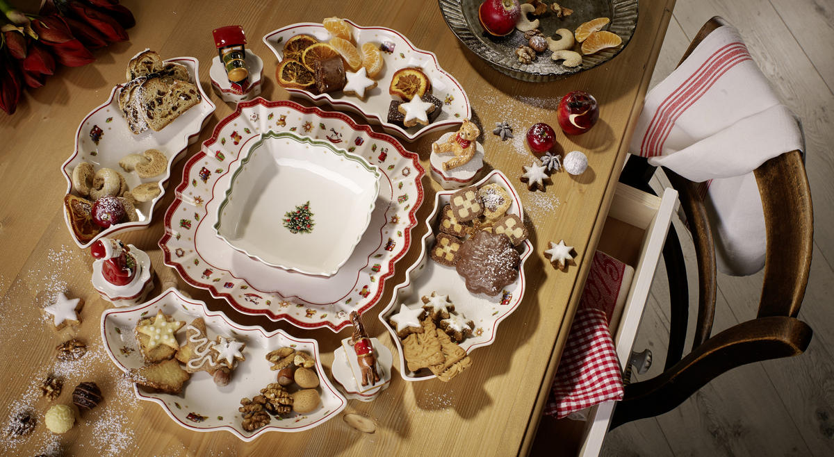 PODŠÁLEK porcelán  - zelená/červená, Lifestyle - Villeroy & Boch