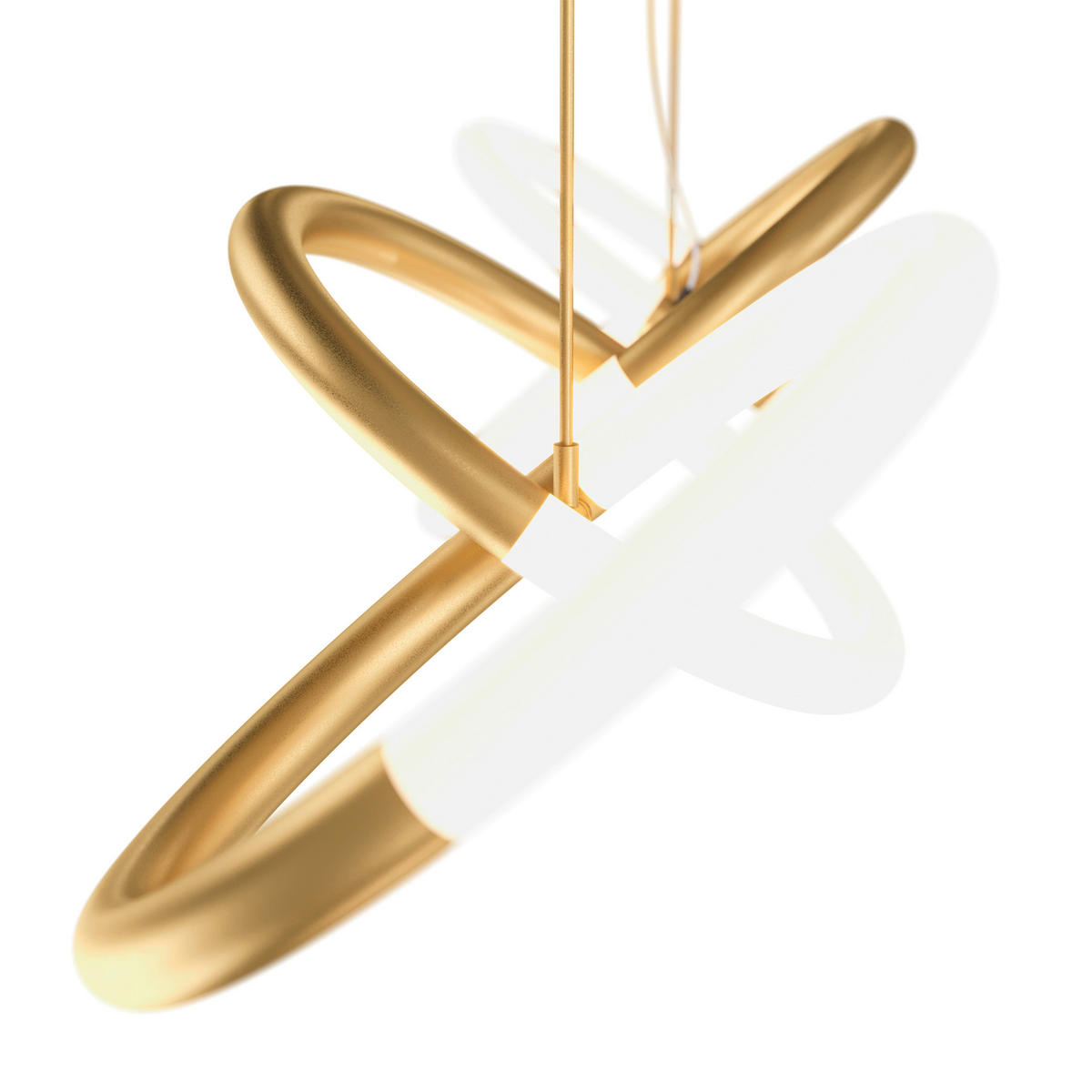 PENDELLEUCHTE  27/33/100 cm   - Goldfarben, Trend, Metall (27/33/100cm) - MAYTONI