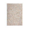 FLACHWEBETEPPICH 80/150 cm Spark 110 Elfenbein Gold Goldfarben, Beige  - Beige/Goldfarben, Design, Leder/Textil (80/150cm) - Novel