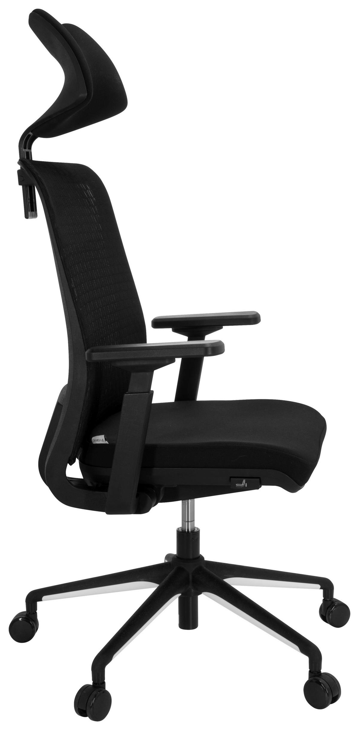 SNURRSTOL  i nätklädsel, flatväv svart  - svart, Modern, textil/plast (62/146/63cm) - MID.YOU