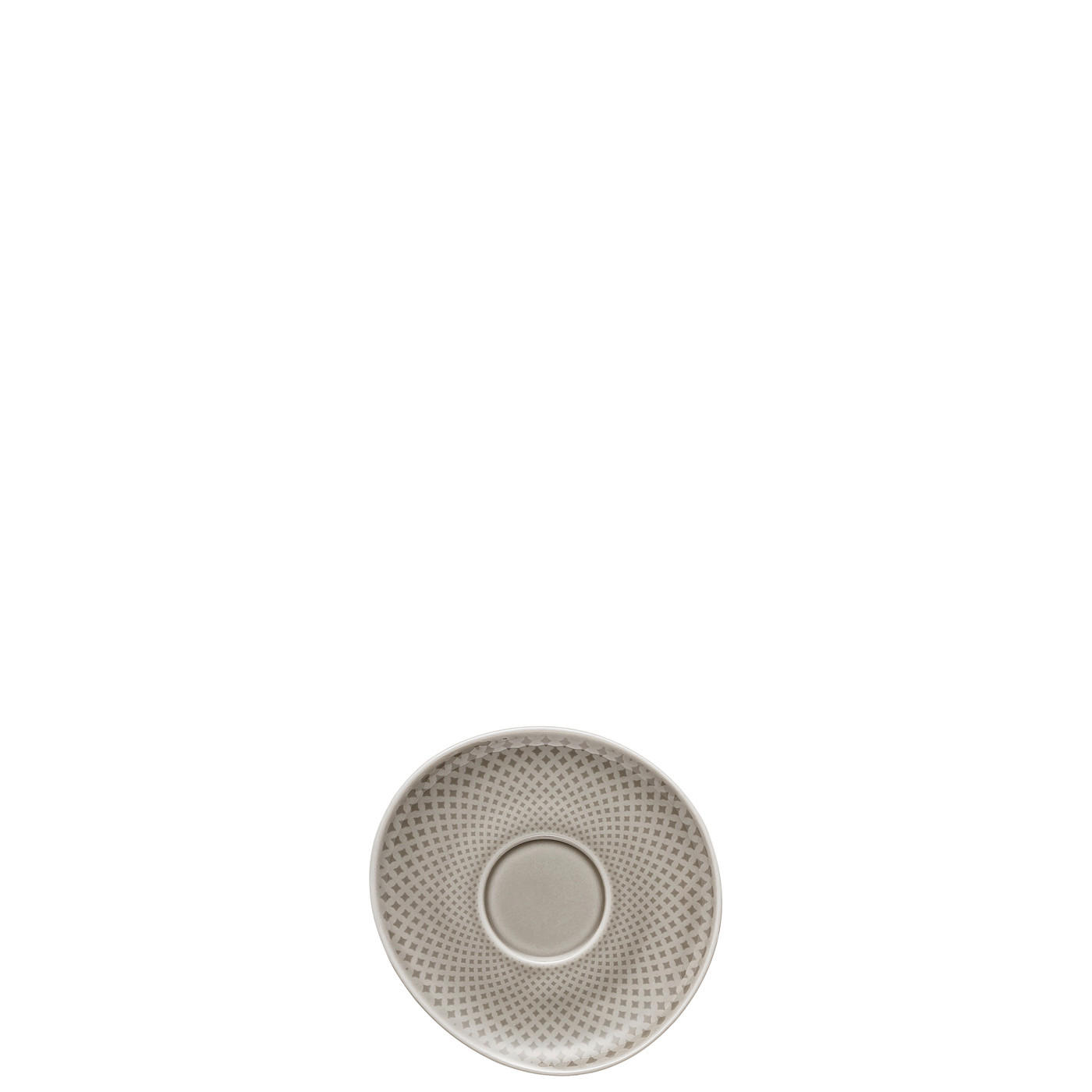 Rosenthal Espresso-Untertasse Grau 11x1.5x11.5 cm