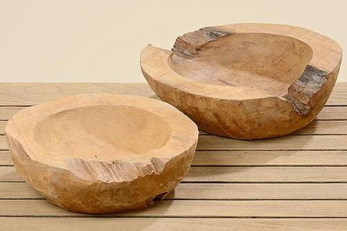 Dekoschale - Braun, KONVENTIONELL, Holz (30/9cm) - Boltze Home