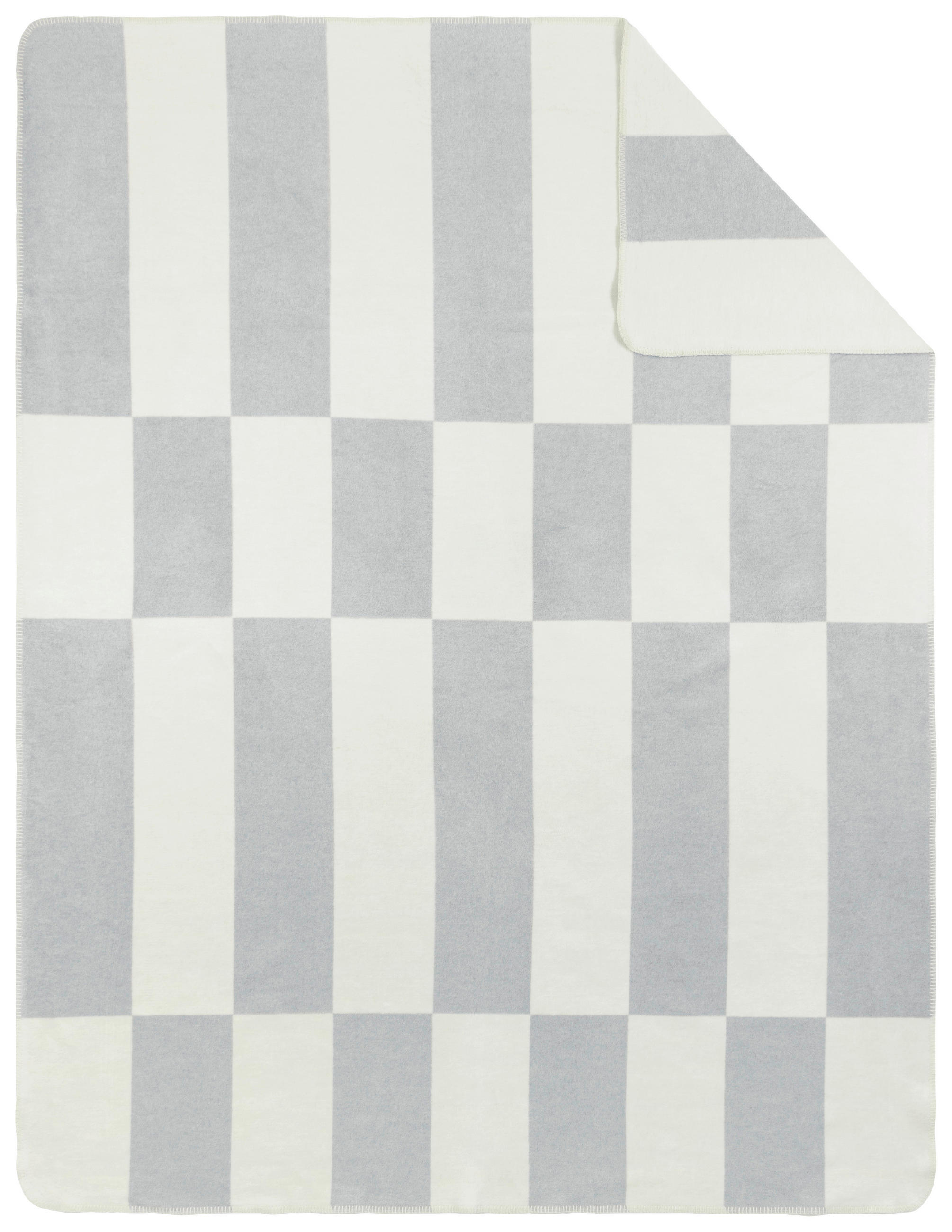 DECKE PULA 150/200 cm  - Naturfarben/Grau, Basics, Textil (150/200cm) - Novel