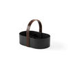 ORGANIZER  - Walnussfarben/Schwarz, Basics, Holz/Kunststoff (30/20/23cm) - Umbra