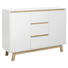 KOMMODE 120/88/40 cm - Eichefarben/Weiß, ROMANTIK / LANDHAUS, Holzwerkstoff (120/88/40cm) - Carryhome KOMMODE 120/88/40 cm - Eichefarben/Weiß, ROMANTIK / LANDHAUS, Holzwerkstoff (120/88/40cm) - Carryhome