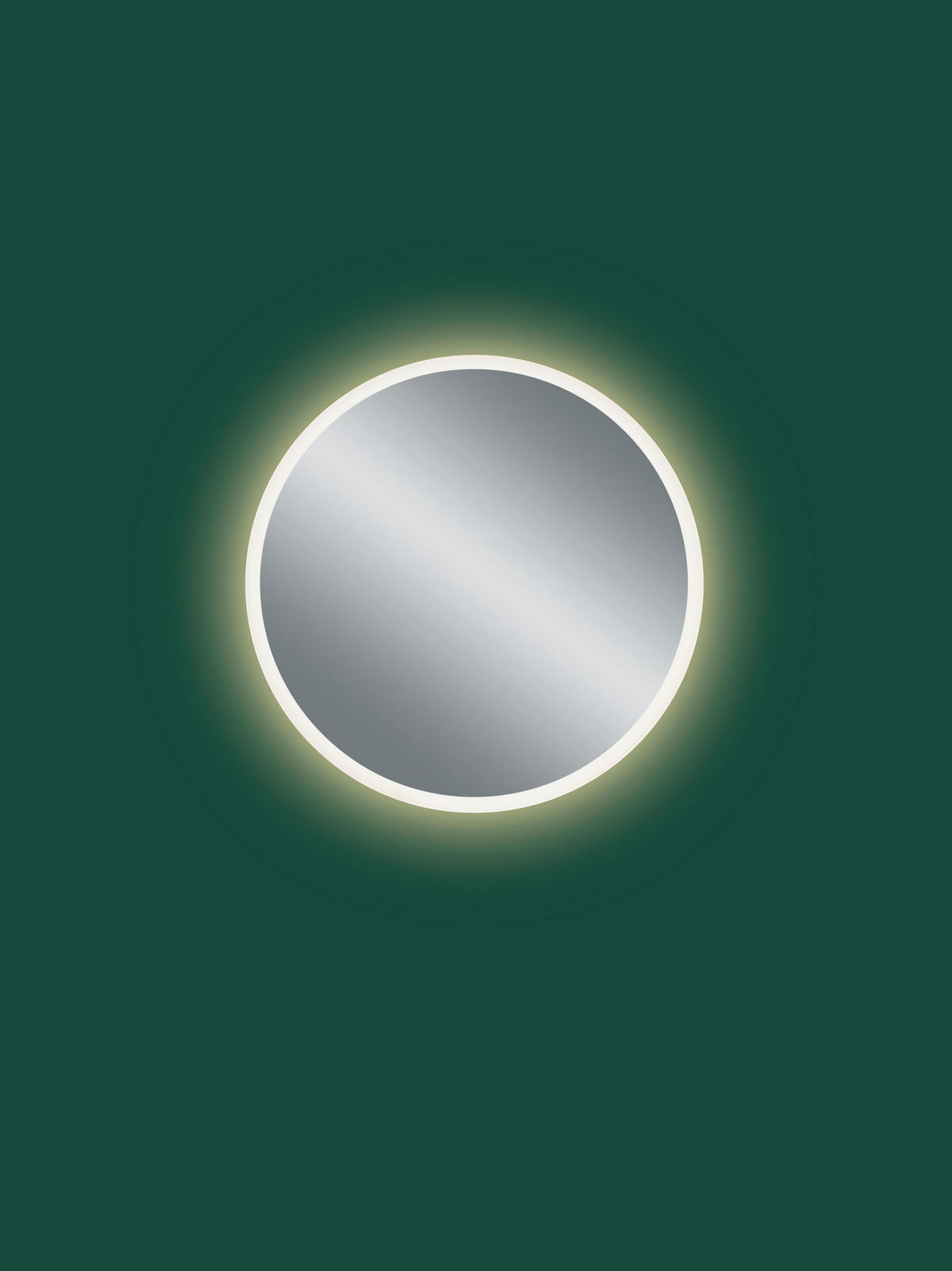 LEUCHTSPIEGEL 60/60/4 cm  - Klar, Trend, Glas (60/60/4cm) - Boxxx