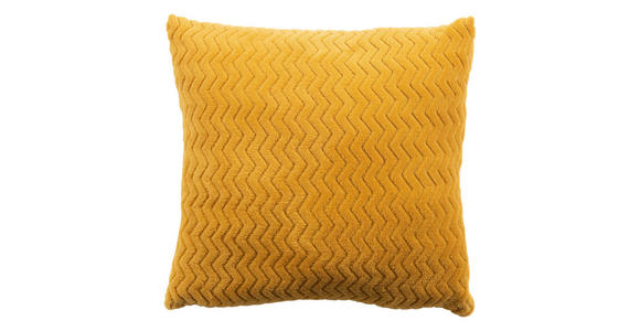 Zierkissen Talisha - Currygelb, MODERN, Textil (40/40cm) - Luca Bessoni