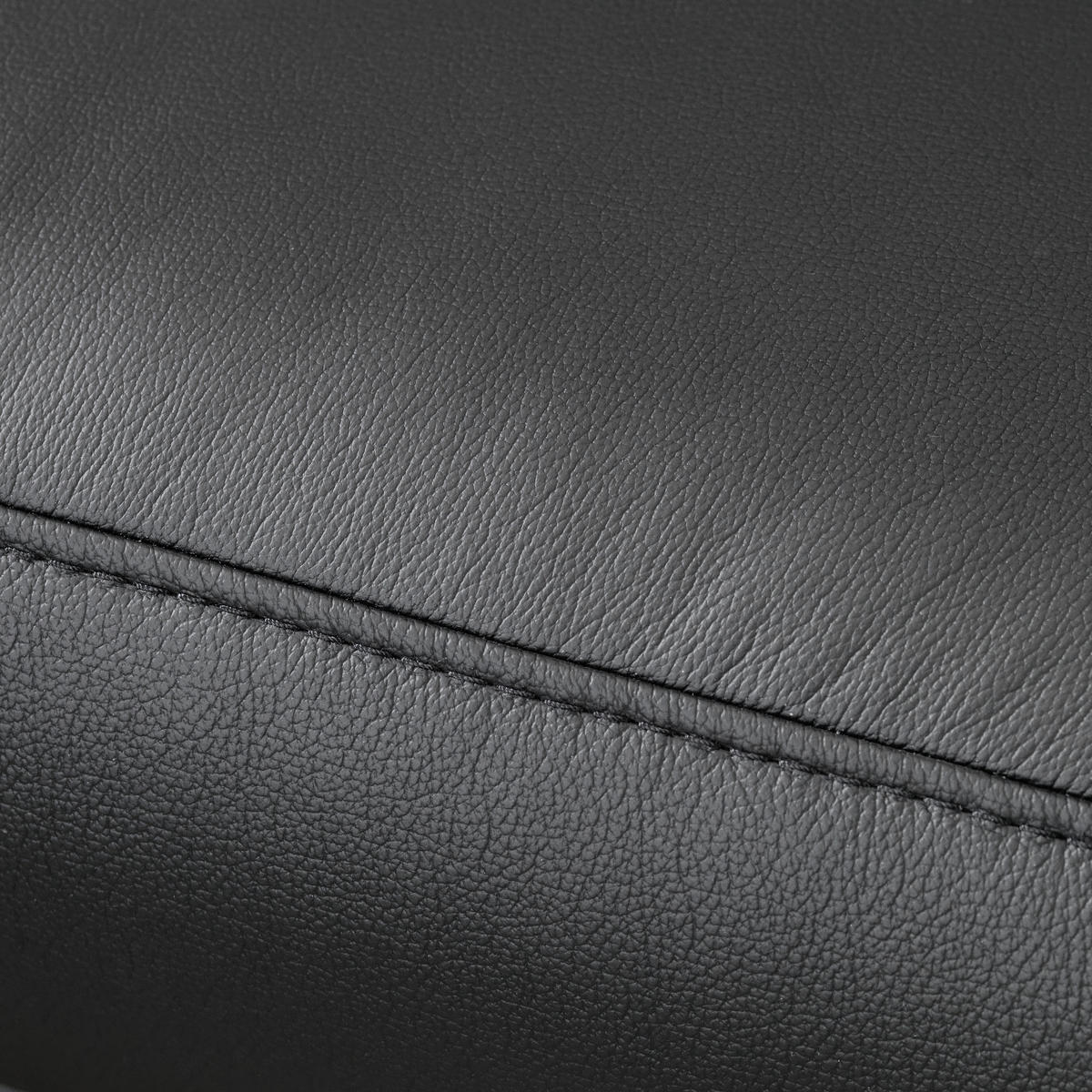 ECKSOFA in Echtleder Schwarz  - Schwarz, KONVENTIONELL, Leder (267/234cm) - Himolla