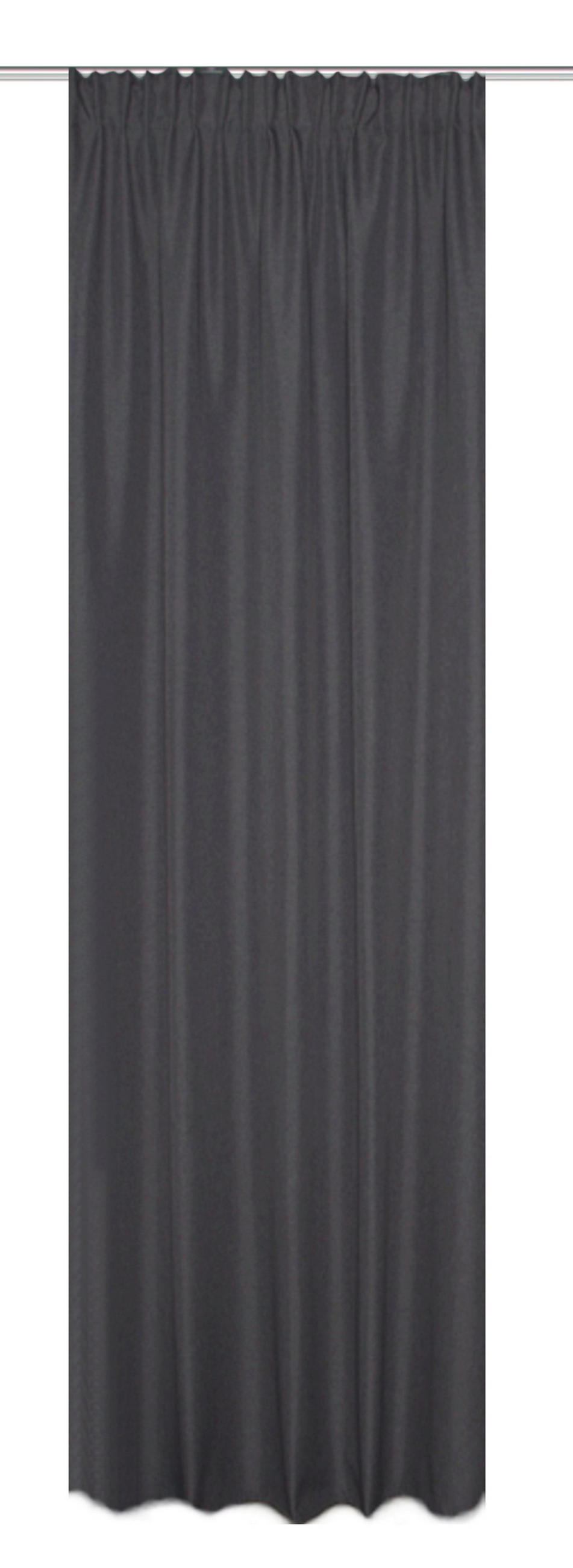 THERMOVORHANG blickdicht 135/245 cm - Grau, KONVENTIONELL, Textil (135/245cm) - Schmidt W. Gmbh