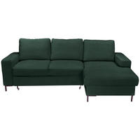 Freisteller von Carryhome ECKSOFA Dunkelgrün Cord.